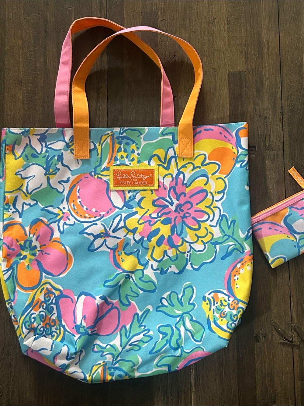 💐Tote Bag with Matching Cosmetic Pouch